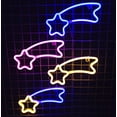 thumbnail image 2 of LINLIN Neon Sign, LED Meteor Neon Light Wall Light LED Wall Decor, Battery or USB Powered Light Up Neon Sign for Bedroom, Kids Room, Bar, Party, Christmas, 2 of 3