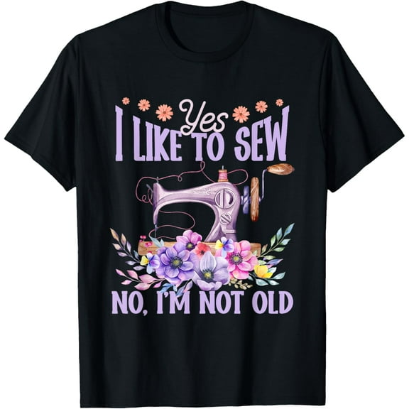 Funny Fabric Sew Lover Sewing Quilting Women T-Shirt