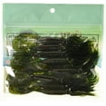 thumbnail image 3 of Yamamoto 5" Double Tail Hula Grub Watermelon/Blk&Red, 3 of 3