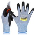 thumbnail image 1 of Guantes resistentes a cortes DEX FIT Cru553 Level 5, azules L (9), 3 pares, 1 of 7