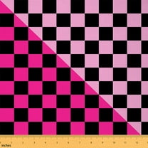 Castle Fairy Gradient Lattice Fabric by the Yard 1 Yard,Abstract Ombre Home Decor Fabric by the Yard,Geometric Buffalo Room Decor Fabric by the Yard,Microfiber Bedroom Decor