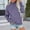 Purple, variant on WZXFASHION Crewneck Sweatshirts Women Fleece Sweatshirt With Pocket Long Sleeve Shirts Hoodies Pullover Cute Sweaters Tops Sale Clearance 2025 wool pullover sweater
