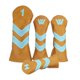 thumbnail image 1 of Golf Driver Wood Head Wood Headcover Cubiertas para la cabeza del club universales para todas las marcas de controladores de - Amarillo 19 x 9 x 2 cm Baoblaze Cubierta de cabeza de golf, 1 of 8