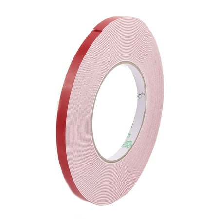 10M 32ft 8mmx1mm Double Sided Sponge Tape Adhesive Sticker Shockproof SpongeTape