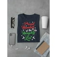 thumbnail image 3 of Naughty List Member - Funny Xmas T-shirt Men's, 3 of 4