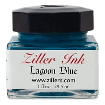 Ziller Ink - Lagoon Blue, 1 oz