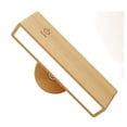 thumbnail image 1 of Apliques de pared recargables, apliques de pared con temperatura regulable que funcionan con pilas, lámpara de pared inalámbrica giratoria, apliques de pared, 1 of 3