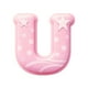 thumbnail image 2 of 26 Alphabet Series 2D Acrylic Backpack Car Pendant Decoration Ornament, 2 of 6