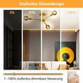 thumbnail image 2 of Diseño vintage decorativo, atmósfera romántica cálida, guía de luz en espiral de ADN, ahorro de energía, amplio uso para decoración, vidrio ámbar blanco cálido, larga vida útil, 3 piezas, 2 of 5