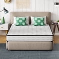 thumbnail image 2 of YRLLENSDAN Queen Mattress in a Box, Foam Spring Hybrid Mattress, Medium Firm Queen Mattress 8 Inch, Fiberglass Free Mattress Queen Double Bed Mattress, 2 of 9