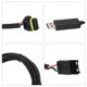 thumbnail image 4 of Conector De Cable De Arnés, Conexión Estable De Doble Extremo Y Cable De Comunicación USB Divisor 558 443 2 6 Núcleos Para Terminator X, 4 of 7