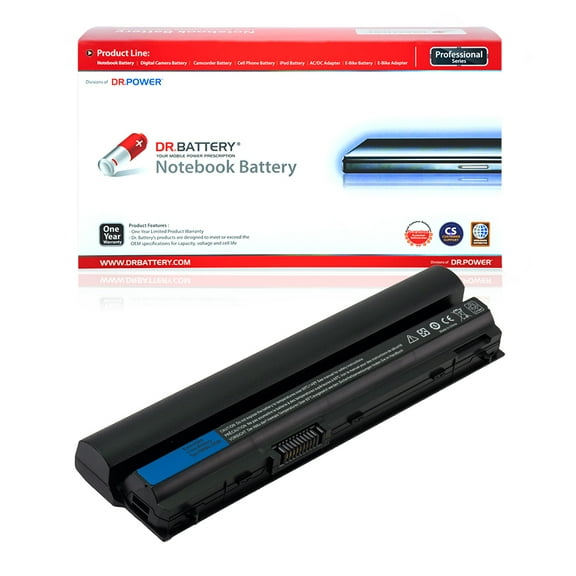 DR. BATTERY - Replacement for Dell Latitude E6120 / E6220 / E6230 / E6320 / E6320 XFR / E6330 / E6430s / Y40R5 / Y61CV / YJNKK / 09K6P / 0F7W7V / 11HYV / 312-1239 / 312-1241 / 312-1379