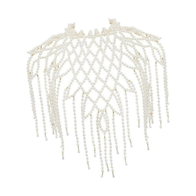 Cadena del cuerpo,Collar de hombro con cadena para el cuerpo con borlas para mujer,Cadena de joyería para el cuerpo para mujer,ajustable,color ,Cadenas de sujetador de moda Cadenas de