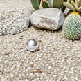 thumbnail image 1 of Minkissy Silver Reflective Sphere Mirror Globe Stainless Steel Garden Outdoor Decor, 1 of 8