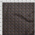 thumbnail image 4 of oneOone Cotton Cambric Black Fabric Circus Dress Material Fabric Print Fabric By The Yard 42 Inch Wide-aD, 4 of 5