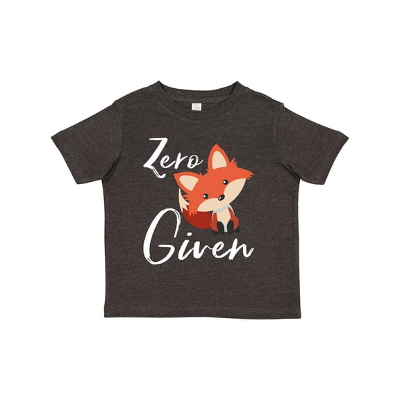 Inktastic Zero Fox Given Boys or Girls Toddler T-Shirt