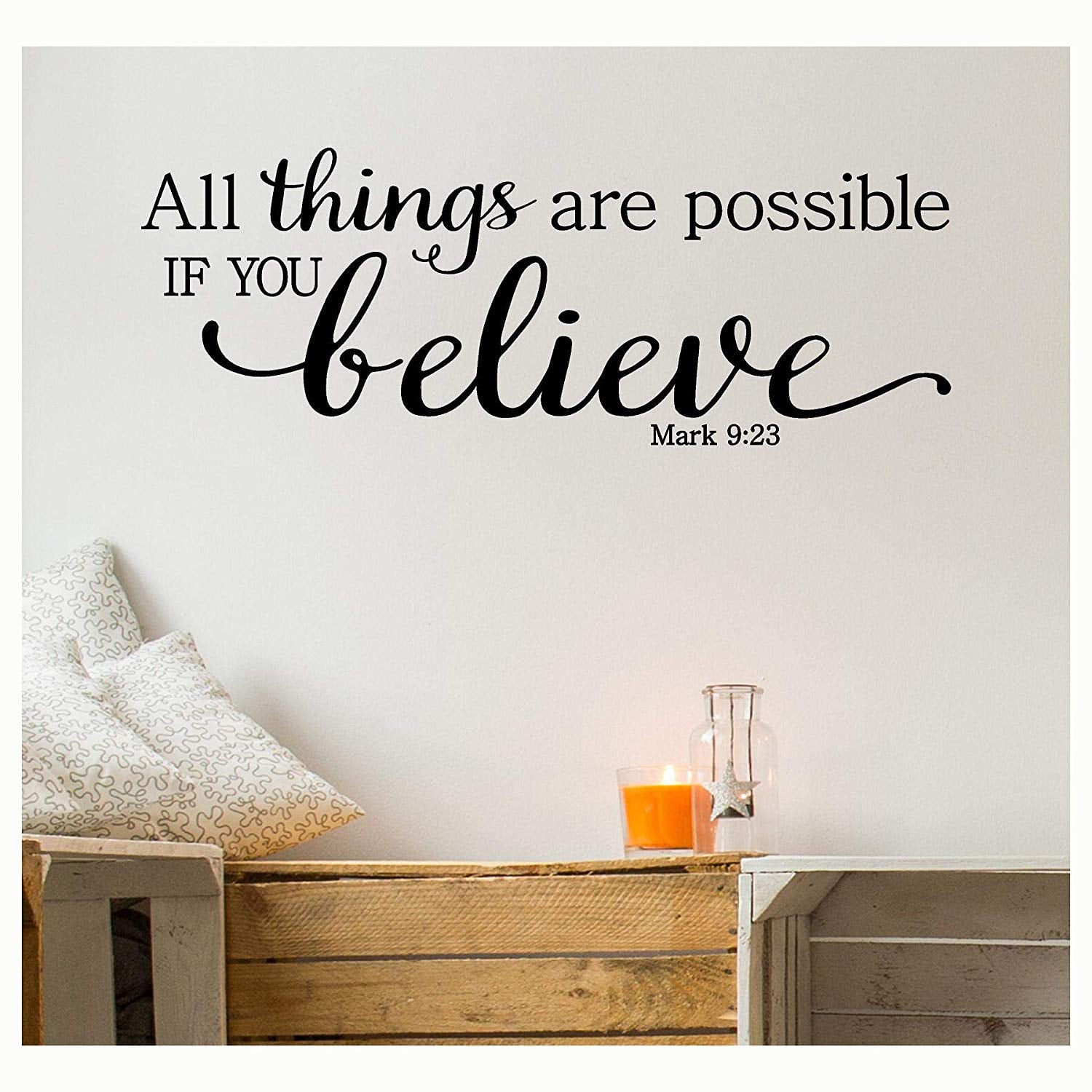 Anything Is Possible If You Just Believe