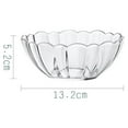 thumbnail image 2 of Luxshiny Transparent Acrylic Lotus Bowl - Lightweight Serving Bowl for Salad, Fruits, Desserts, Ideal for Parties, Gatherings, and Everyday Use, 2 of 10