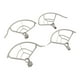 thumbnail image 3 of Cubierta protectora de hélice Jadeshay 4 piezas para dron DJI Mini 3 gris claro, 3 of 14