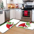 thumbnail image 4 of 2PC Grinch Rugs Christmas Doormat Grinch – Non-Slip, Washable Xmas Mat with Rubber Back, Winter Rug for Indoor/Outdoor Holiday Cheer Illusion Rug, 4 of 8