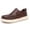 XFQ629DarkBrown, variant on Apakowa Kids Boys Girls Slip-On Casual Loafers Walking Shoes Comfortable & Lightweight (Color : Beige, Size : 1 Little Kid)