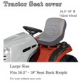 thumbnail image 3 of 15 Inch Tractor Lawn Mower Protector Seat Cover Lawn Riding Outdoor Garden Backrest Accessories, 3 of 5