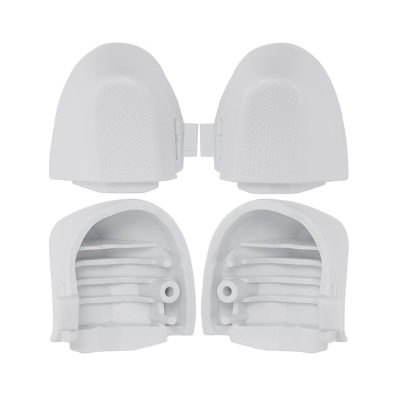 Replacement Left / Right Trigger Button Covers Compatible With Xbox Series S / X (White)