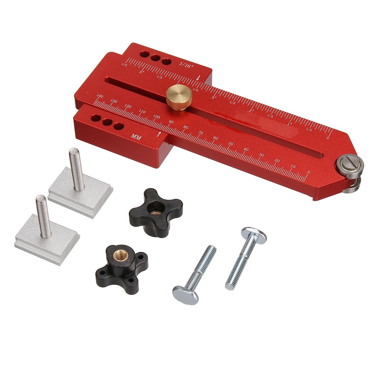 Aluminum Alloy Table Saw Thin Rip Jig For Woodworking Repeat Thin Cut Easy Thin Board Cutting