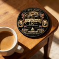 thumbnail image 2 of ZJNGJC Anniversary Keepsake For Couples Wedding Commemorative With Elegant Design Placemat Dining Table Decorative Black, 2 of 4
