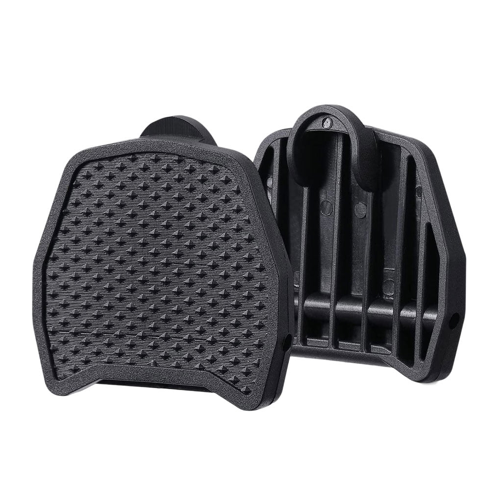 1 Pair Road Bicycle Pedal Converter Anti-slip Cycling Pedals Plastic Adapter Self-locking Footpegs Parts Converters