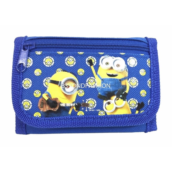 Minions 3 Tri-fold Canvas Wallet