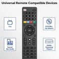 thumbnail image 4 of (Pack of 2) Replacement Remote Control Only for Roku TV, Compatible for TCL Roku/Hisense Roku/Onn Roku/Sharp Roku/Element Roku/Westinghouse Roku/Philips Roku Smart TVs (Not for Roku Stick and Box), 4 of 8