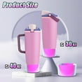 thumbnail image 2 of Silicone Boot for Owala 30oz & 40oz FreeSip Sway Bottles & Tumblers, Accessories for Owala - Rose purple, 2 of 7