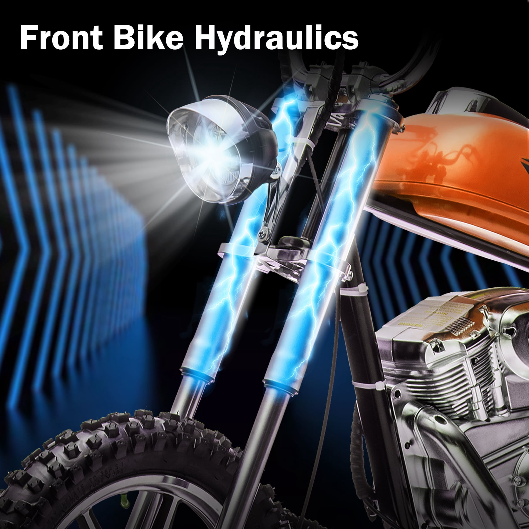 JoyWheels 36V Electric Dirt Bike, 350W Ride on Toy Motorcycle for kids,14mph, Orange