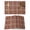 Brown, variant on Sage Green Boho Placemats Set of 6, Farmhouse Chic Abstract Patterned Placemats for Dining Table, Place Mats for Kitchen Tabletop, Waterproof Wipeable Dining Table Mats Set