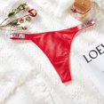 thumbnail image 3 of Bragas Sexy Sin Costuras Para Mujer Letra De Lujo Diamantes De Imitación Lencería G String Design.hot LYEP, 3 of 4