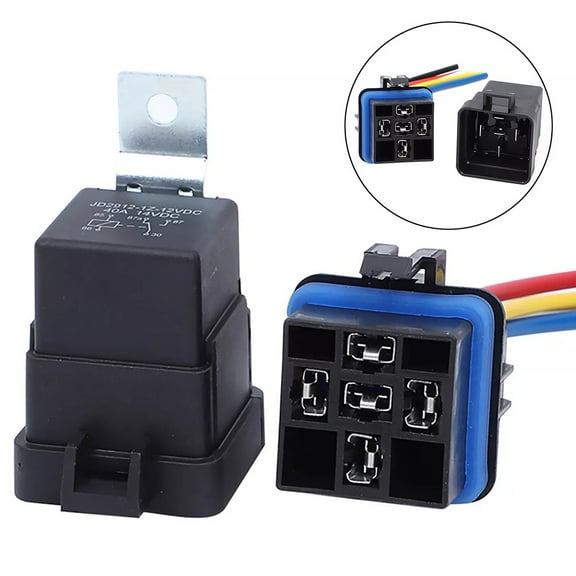 12V 40A Heavy Duty Relay Kit for Boats and Cars with Waterproof Design