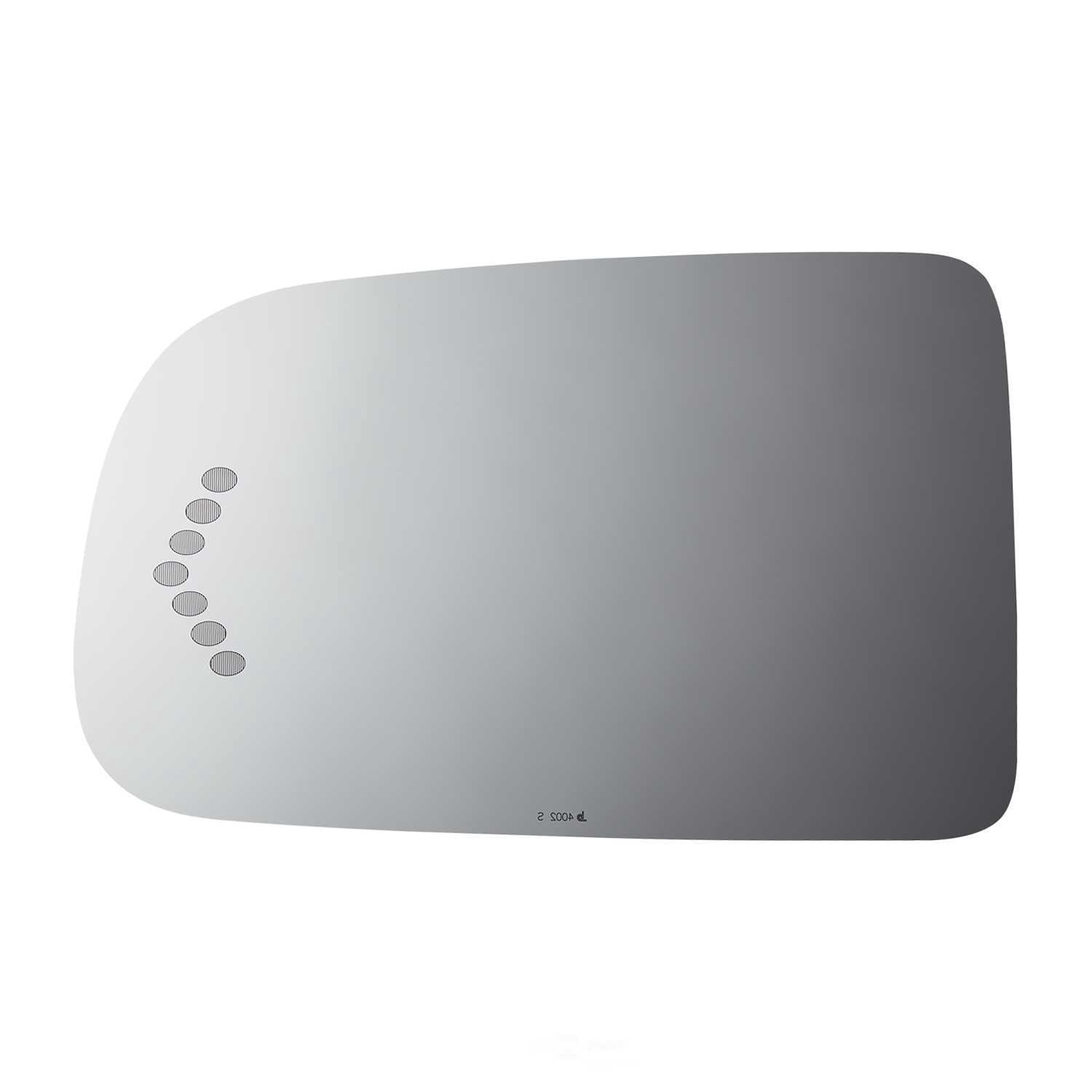 Burco Side View Mirror Replacement Glass - Clear Glass - 4002S