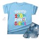 thumbnail image 4 of Camiseta de Profesor de Mujeres, 100 Días Feliz de la Escuela Imprimir Carta de Manga Corta para el Uso Casual Y de Fiesta, la Enseñanza Tee de Moda Temática, 4 of 4