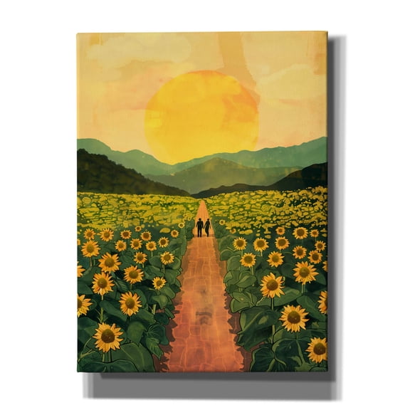 Epic Graffiti 'Sunflower Plantation' by Andreas Magnusson Canvas Wall Art, 40" x 54"