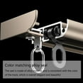 thumbnail image 6 of Curtain Track, Room Divider Curtain Rod, Thick and Heavy Aluminum Curtain Tracks with Roller for Windows, Living Room, Bedroom, 6 of 8