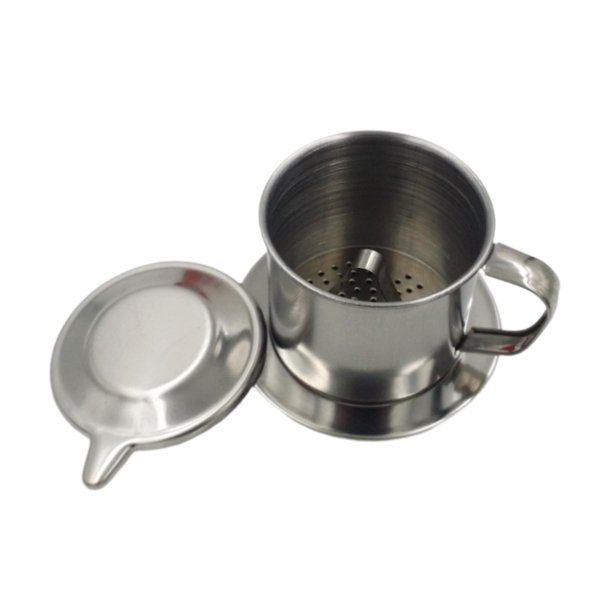 Cafetera vietnamita con filtro para verter café, cafetera de goteo, prensa de café 9T