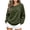 Army Green, variant on Staron Women's Fall Winter Off Shoulder Long Sleeve Oversized Comfy Casual Sweater Top Army Green L
