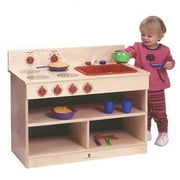 Steffy Wood Products Toddler 2-in-1 Kitchen Center