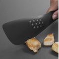 thumbnail image 5 of Utensilio de Cocina 5 en 1 Cuchara Calada + Palet + Cuchillo + Cuchara + Espátula Gris 6, 8 x 30, 3 x 2, 2 cm（Gris + rojo）, 5 of 5