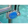 Super Swim 91191t 2 Part Pole Swimming Tether System with Portable Ladder and Handrail Clamp On