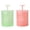 2 pcs-green pink, variant on 1 Pcs Facial Foamer Face Foam Maker Marshmallow Whip Maker Skincare Tools Facial Cleansing Tool for Face Wash Gift for Her,Green