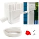 thumbnail image 4 of Sistema de recolección de agua de lluvia, canaleta de drenaje para recolección de agua de lluvia en jardines. Blanco, 4 of 7