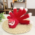 thumbnail image 3 of vlrwzc Cute Plush Nine-Tailed Fox Handmade Soft Fox Plushy Doll Exquisite Foxes Plush Figure Home Decorations for Adults, 3 of 7