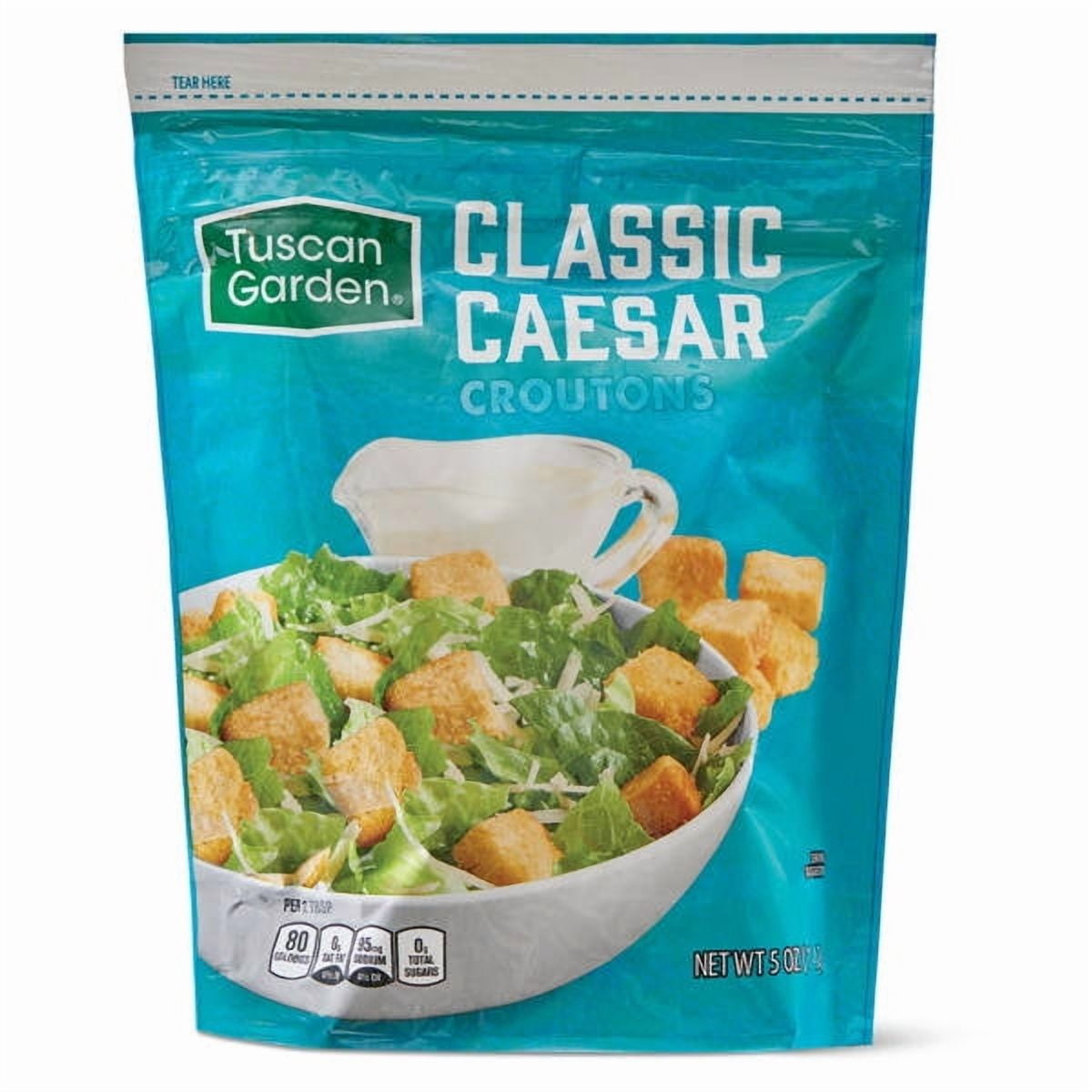 Heaven & Earth Plantain Veggie Croutons - Gluten Free 5oz Pack (3 Count) All Natural Salad & Soup Topper